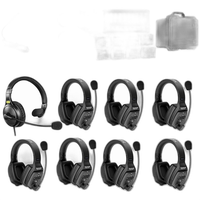 Saramonic WiTalk-WT8D 8-Person Full-Duplex Wireless Intercom Sy w/ 7x Dual-E 6