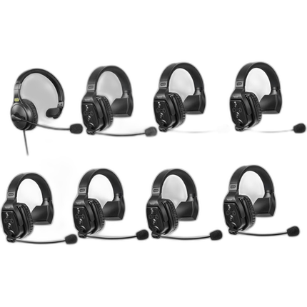 Saramonic WiTalk-WT8S 8-Person Full-Duplex Wireless Intercom Syst w/ 7x Sing