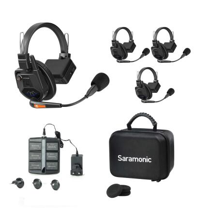 Saramonic WiTalk9-3S 3-Person 1.9GHz Full-Duplex Wireless Intercom System