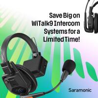 Saramonic WiTalk9-3S 3-Person 1.9GHz Full-Duplex Wireless Intercom System 1