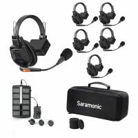 Saramonic WiTalk9-5S 5-Person 1.9GHz Full-Duplex Wireless Intercom System 0