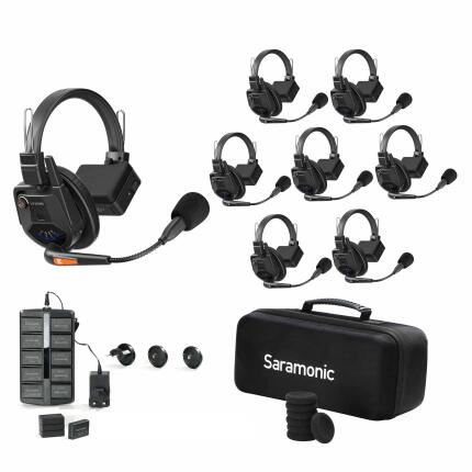 Saramonic WiTalk9-7S 7-Person 1.9GHz Full-Duplex Wireless Intercom System