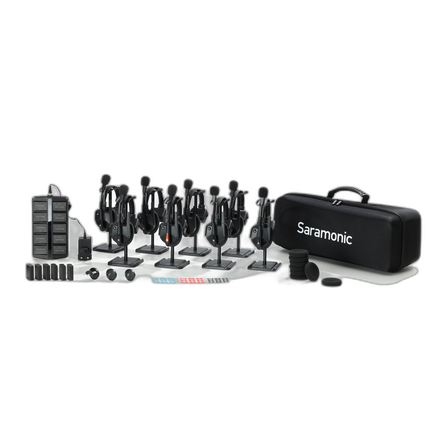 Saramonic WiTalk9-8S 8-Person 1.9GHz Full-Duplex Wireless Intercom System