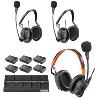 Saramonic WiTalk9X-3D 3-Person Modular 1.9 GHz Wireless Dual-Ear Headset Int 0