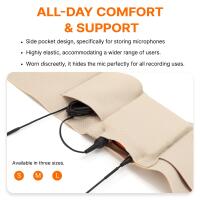 Saramonic CineBuff Strap Large 140cm Dual-Pouch Transmitter Waist Strap 2