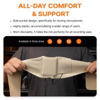 Saramonic CineBuff Strap Med/Lrg 120cm Dual-Pouch Transmitter Waist Strap 2