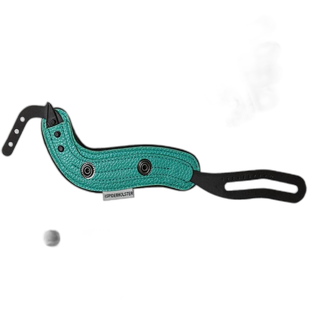 SpiderPro v2 Hand Strap - Teal Leather