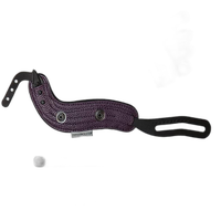 SpiderPro v2 Hand Strap - Purple Leather 0