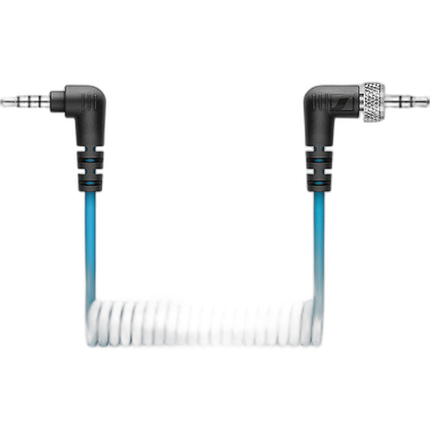 Sennheiser CL 35 TRRS Locking 3.5mm TRS to 3.5mm TRRS Coiled Cable