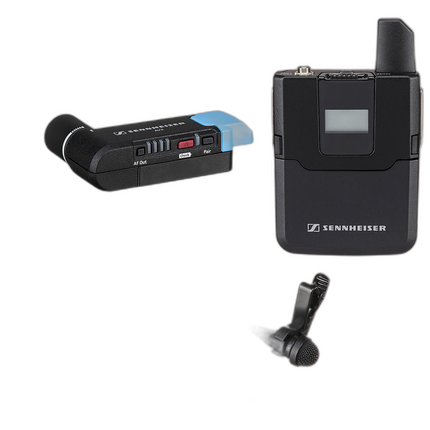 Sennheiser AVX Camera-Mountable Lavalier Pro Wireless Set (MKE2 Lavalier)