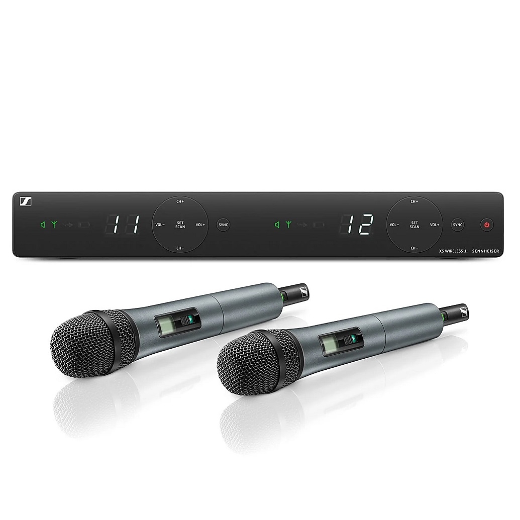 Sennheiser XSW 1-835 Dual-A Vocal Set With Two e835 Mics (A: 548-572 MHz)