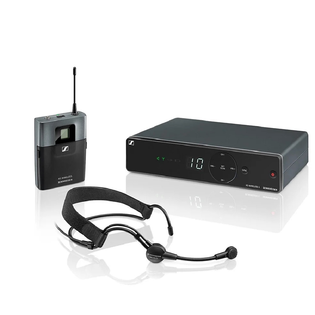 Sennheiser XSW 1-ME3-A UHF Headset Mic System (A: 548 to 572 MHz)