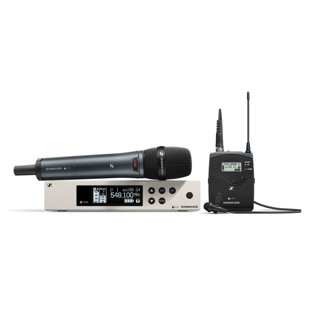 Sennheiser EW 100 G4-ME2/835-S Combo Microphone System (G: 566-608 MHz)