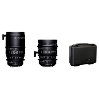 Sigma 18-35mm T2 and 50-100mm T2 Lenses with Case (Canon EF)
