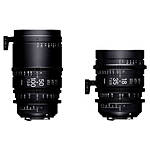 Sigma 18-35mm T2  and  50-100mm T2 Lenses with Case (PL) 1