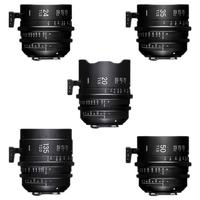 Sigma T1.5 FF High-Speed 5 Prime Lens Kit with Case (Canon EF) 0