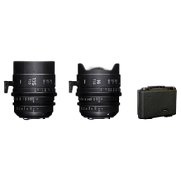 Sigma 14mm T2  and  135mm T2 FF High-Speed Prime Lens Kit with Case (Sony E) 0