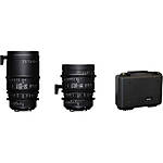 Sigma 18-35mm T2  and  50-100mm T2 Lenses with Case (PL, Metric) 0
