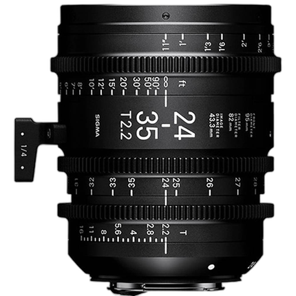 Sigma 24-35mm T2.2 FF Zoom Lens (Canon EF, Metric)