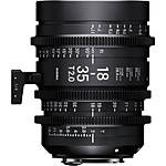 Sigma 18-35mm T2 Fully Luminous High-Speed Zoom Lens (Canon EF) 0