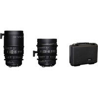 Sigma 18-35mm T2  and  50-100mm T2 Fully Luminous Lenses with Case (Canon EF) 0