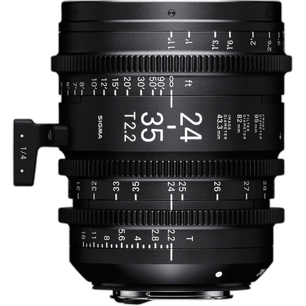 Sigma 24-35mm T2.2 Fully Luminous FF Zoom Lens (Sony E)