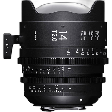 Sigma 14mm T2 Fully Luminous FF High-Speed Prime Lens (Sony E)
