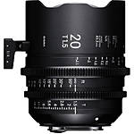 Sigma 20mm T1.5 Fully Luminous FF High-Speed Prime Lens (Canon EF) 0