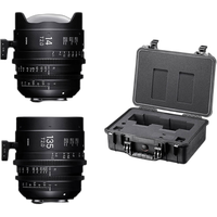 Sigma 14mm/135mm T2 FF High-Speed Fully Lum. Prime Lens Kit (Canon EF) 0