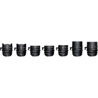 Sigma T2/T1.5 FF 7 Fully Luminous Lens Kit with Case (Canon EF) 0
