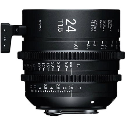Sigma 24mm T1.5 Fully Luminous FF High-Speed Prime Lens (Sony E, Metric)