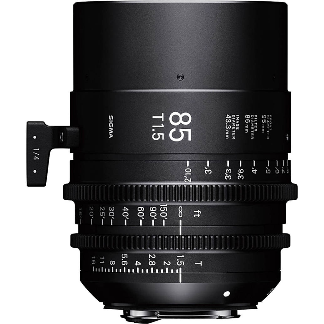 Sigma 85mm T1.5 Fully Luminous FF High-Speed Prime Lens (Sony E, Metric)