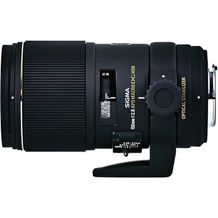 Sigma EX DG OS HSM APO 150mm f/2.8 Macro Lens for Canon Mount - Black