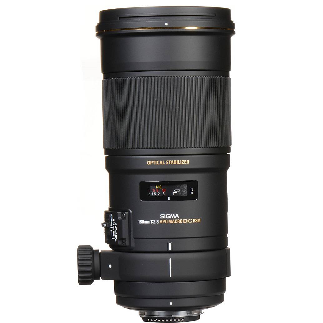 Sigma APO EX DG OS HSM 180mm f/2.8 Telephoto Macro Lens - Black