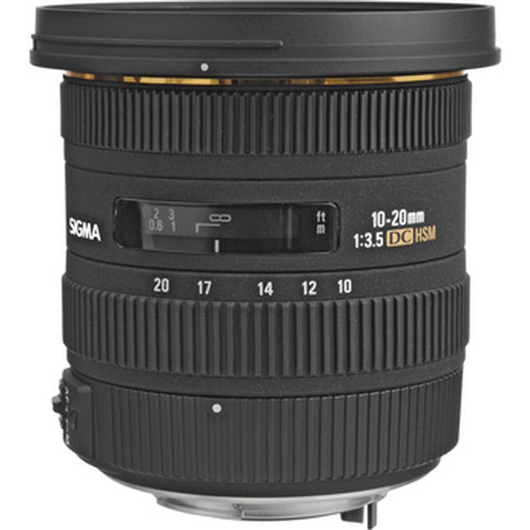 Sigma EX DC HSM 10-20mm f/3.5 Wide Angle Lens for Pentax/Minolta - Black