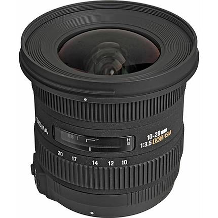 Sigma EX DC HSM 10-20mm f/3.5 Wide Angle Lens for Nikon - Black