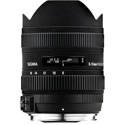 Sigma DC HSM 8-16mm f/4.5-5.6 Wide Zoom Lens for Canon EF
