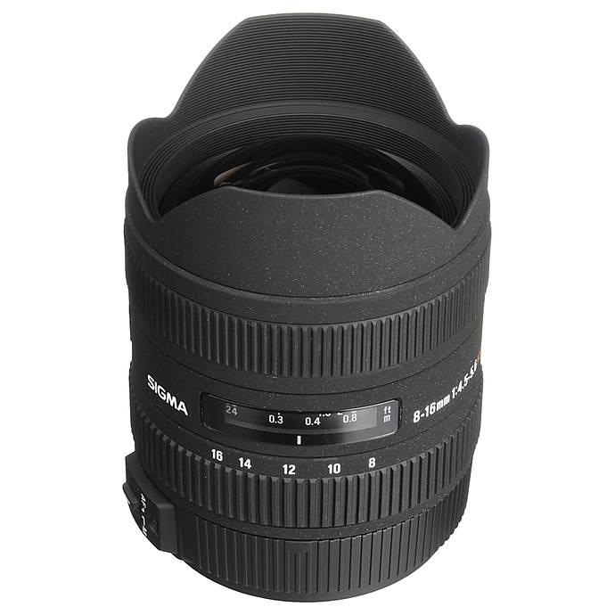 Sigma 8-16mm f/4.5-5.6 DC HSM Ultra-Wide Zoom Lens for Sony/Minolta