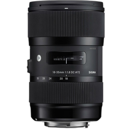 Sigma DC HSM ART 18-35mm f/1.8 Standard Zoom Lens for Canon APS-C EF-S