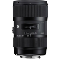 Sigma DC HSM ART 18-35mm f/1.8 Standard Zoom Lens for Canon APS-C EF-S 0