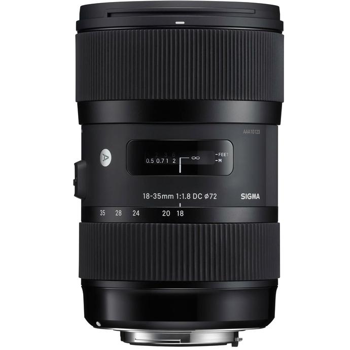 Sigma DC HSM ART 18-35mm f/1.8 Standard Zoom Lens for Canon APS-C EF-S