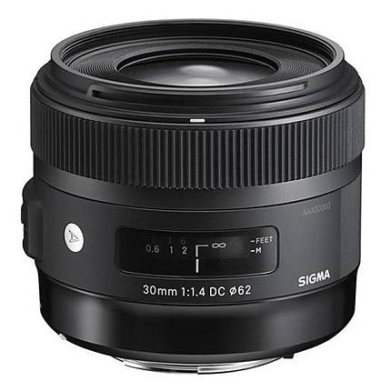Sigma DC HSM ART 30mm f/1.4 Standard Lens for Canon Mount - Black Sigma DC HSM ART 30mm f/1.4 Standard Lens for Canon Mount - Black