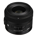 Sigma HSM ART DC 30mm F1.4 Standard Lens for Pentax Mount - Black 0