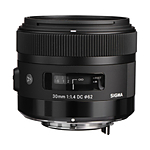 Sigma HSM ART DC 30mm F1.4 Standard Lens for Pentax Mount - Black 1