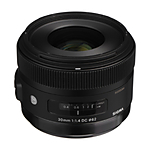 Sigma HSM ART DC 30mm F1.4 Standard Lens for Sony Mount - Black 0