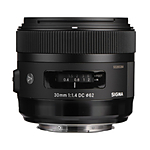 Sigma HSM ART DC 30mm F1.4 Standard Lens for Sony Mount - Black 1