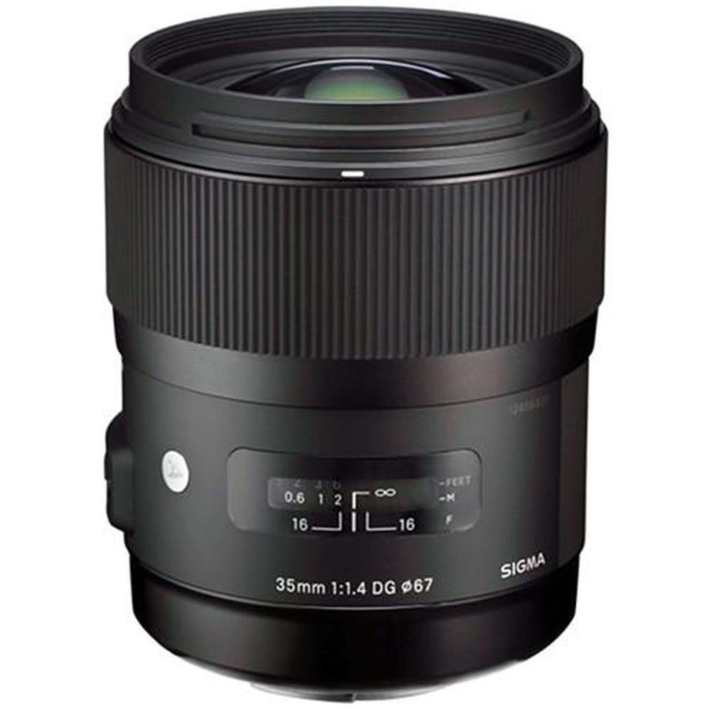 Sigma DG HSM ART 35mm f/1.4 Standard Lens for Pentax - Black