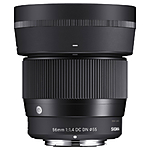 Sigma 56mm F1.4 Contemporary DC DN Lens (Sony E) 1