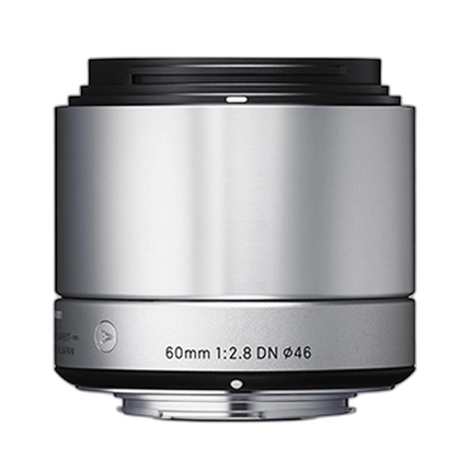 Sigma 60mm f/2.8 DN Lens for Micro Four Thirds Mount Cameras - Silver