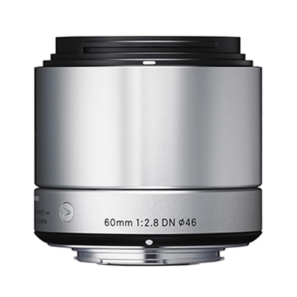 Sigma 60mm f/2.8 DN Lens for Micro Four Thirds Mount Cameras - Silver